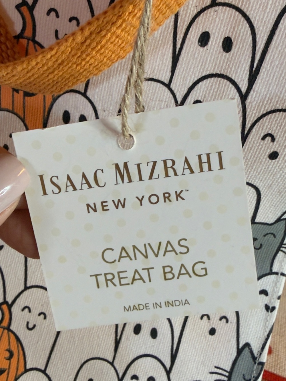 ISAAC MIZRAHI CANVAS TREAT BAG 🌺 - Picture 4 of 4